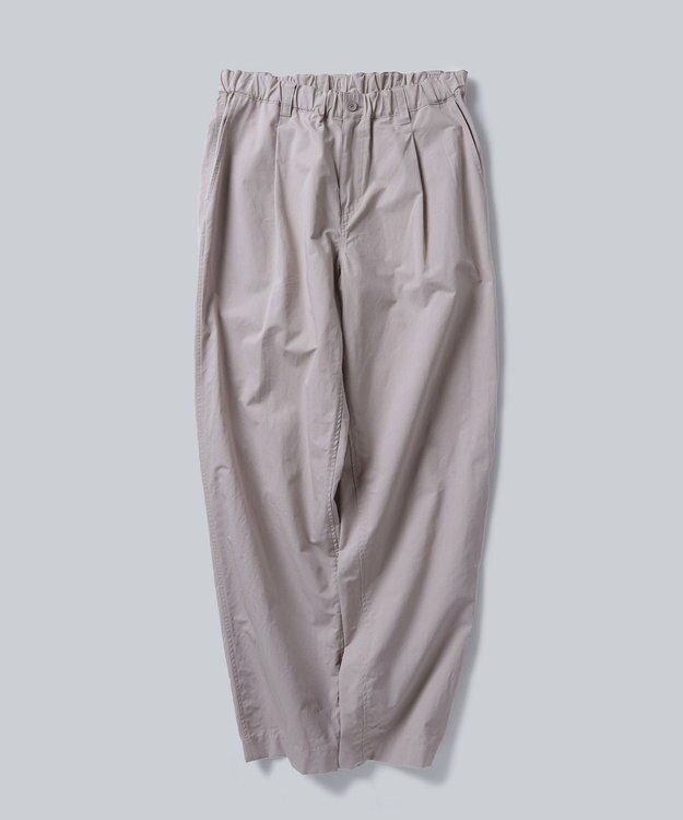 WHITE MAILS 【UNISEX】HIGH DENSITY DUMP TUCK ワイドパンツ グレー