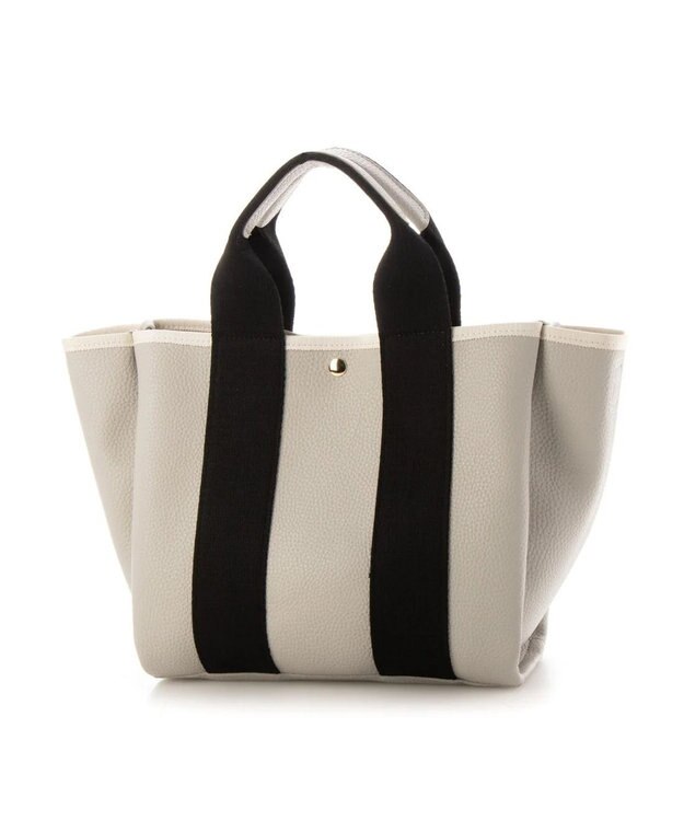 UNBILLION cachecache 太ショルダー付き2wayテープトートバッグ グレー