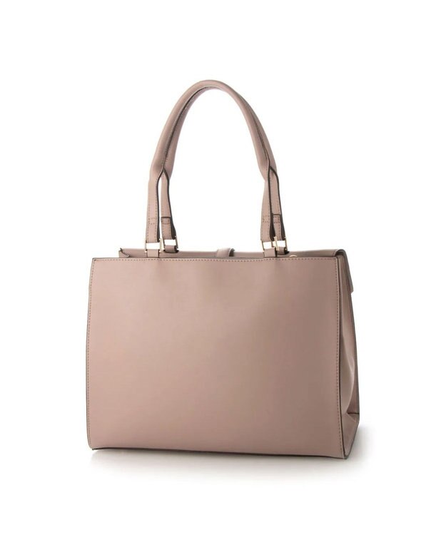 UNBILLION cachecache WEB限定ヒネリディテールA4トートバッグ ピンク