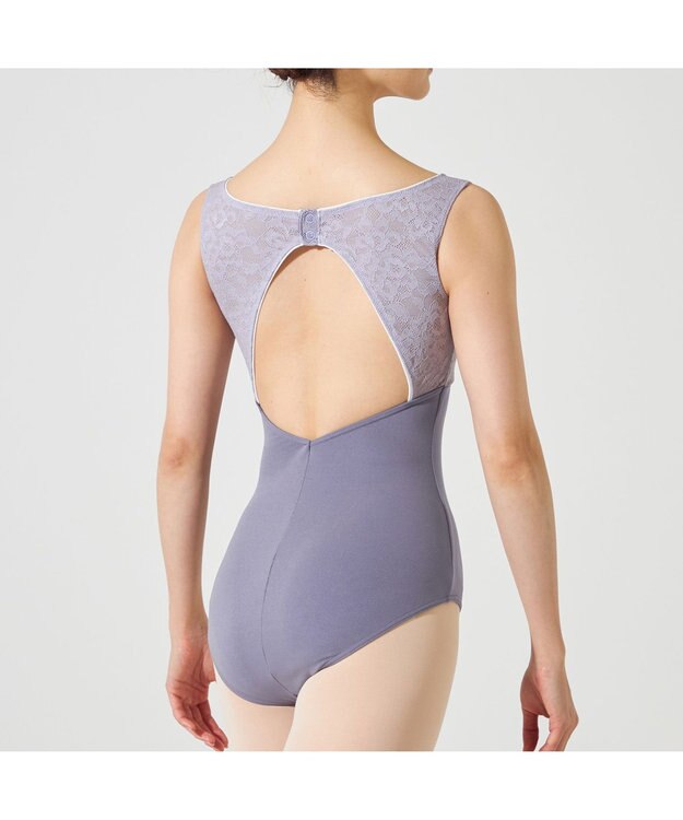 Chacott ノースリーブレオタード グレー