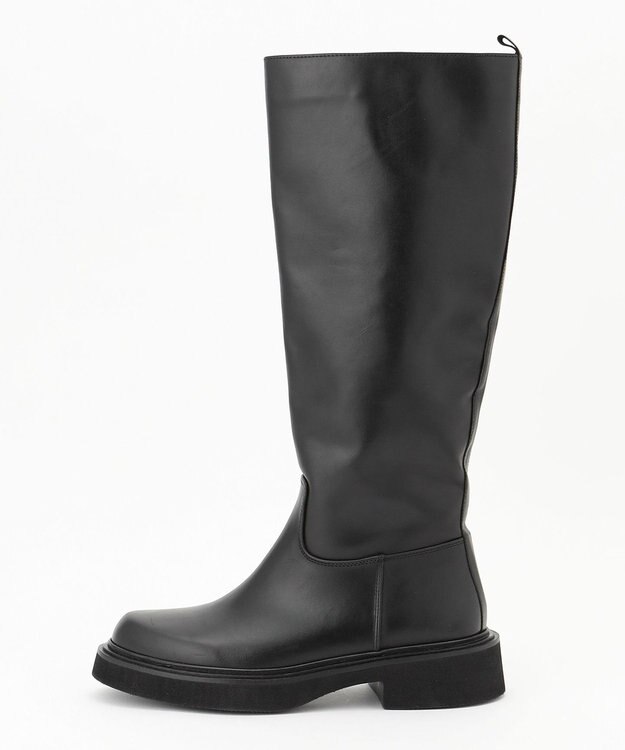 J.PRESS LADIES 【STELIO MALORI】レザー ロングブーツ ブラック系