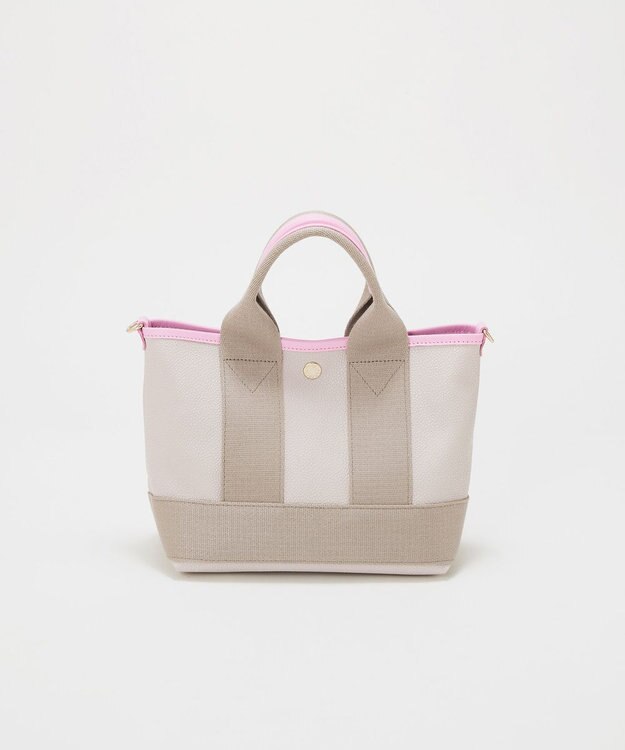 TOPKAPI 【Breath TOPKAPI】【26SS新色】SCOTCH GRAIN スコッチグレイン ネオレザー ミニ トートバッグ SS（ショルダー付き） グレー