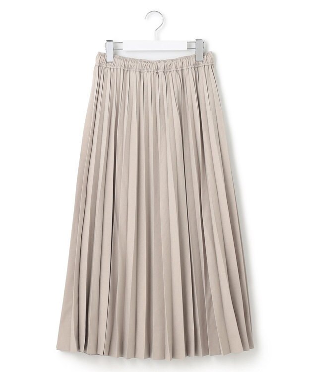 J.PRESS YORK STREET 【WOMEN】プリーツスカート ベージュ系