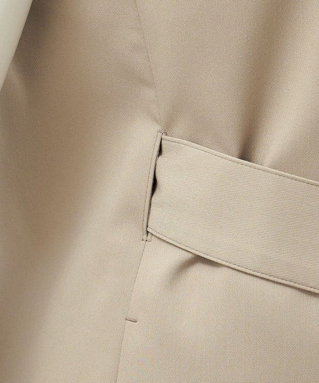 23区 【エステータ】ライトダブルクロス ジレ グレージュ