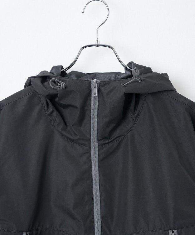 WEGO 3レイヤーフードブルゾン ブラック