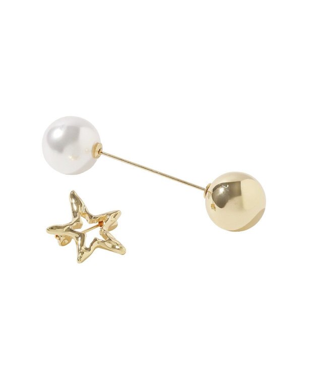 AMERICAN HOLIC 【2点SET】パールピン&スター Gold