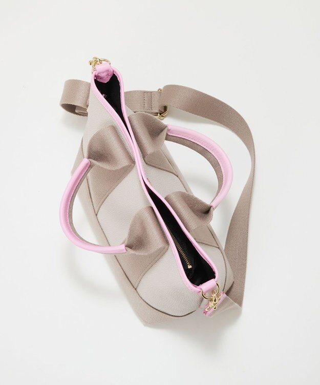 TOPKAPI 【Breath TOPKAPI】【26SS新色】SCOTCH GRAIN スコッチグレイン ネオレザー ミニ トートバッグ SS（ショルダー付き） グレー