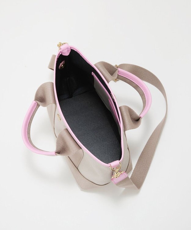 TOPKAPI 【Breath TOPKAPI】【26SS新色】SCOTCH GRAIN スコッチグレイン ネオレザー ミニ トートバッグ SS（ショルダー付き） グレー