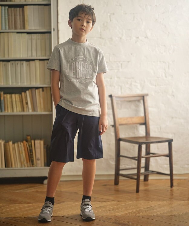 J.PRESS KIDS 【110-130cm】ハウスプリント Ｔシャツ グレー系