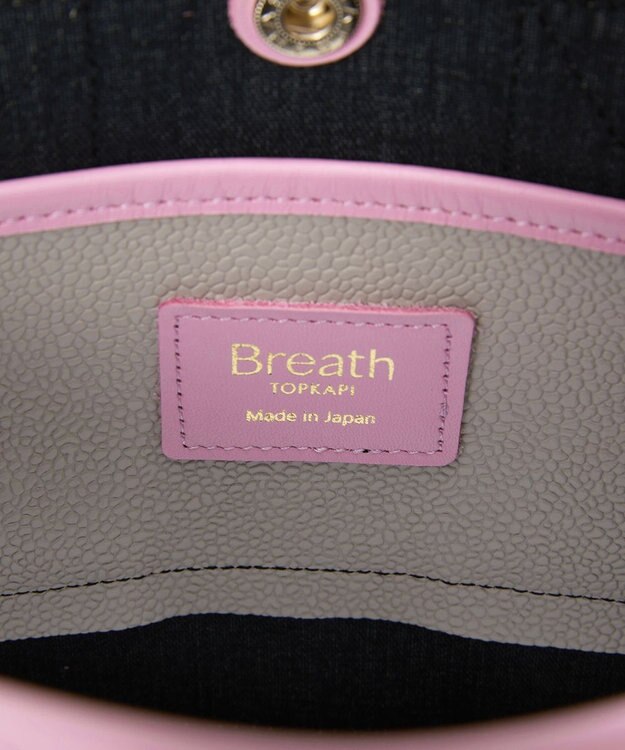 TOPKAPI 【Breath TOPKAPI】【26SS新色】SCOTCH GRAIN スコッチグレイン ネオレザー ミニ トートバッグ SS（ショルダー付き） グレー