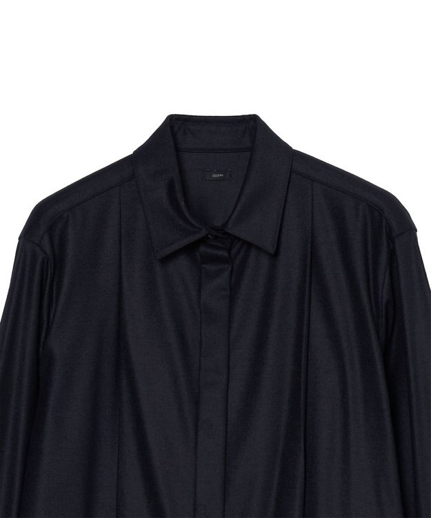 JOSEPH 【WEB&OUTLET限定】バランサーミル　シャツアウター Navy