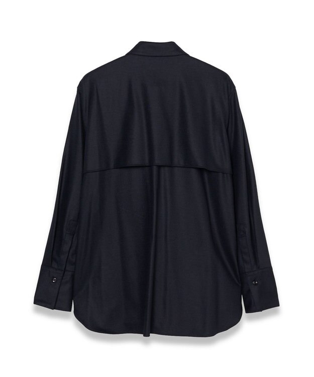 JOSEPH 【WEB&OUTLET限定】バランサーミル　シャツアウター Navy