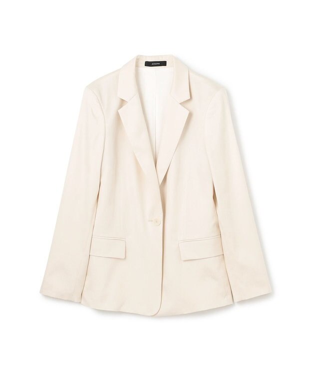 JOSEPH ライトコットンサテン　ジャケット Papyrus