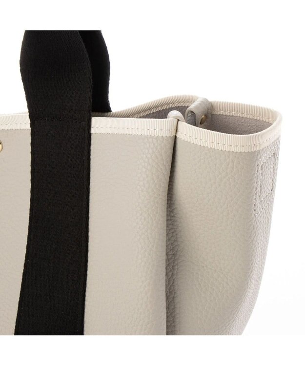 UNBILLION cachecache 太ショルダー付き2wayテープトートバッグ グレー