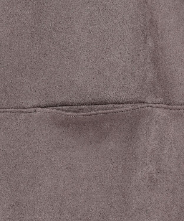 J.PRESS LADIES L 【洗える】スエードダンボール  ジャケット ブラウン系