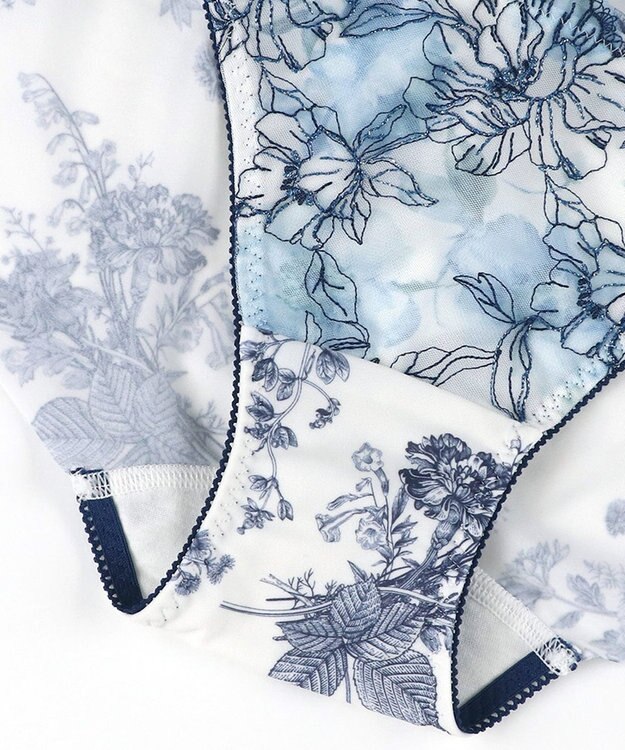 WACOAL ショーツ BXC405とペア はきこみ丈あさめ アウターにひびきにくい(後ろ裾) レディース PXC105 /ワコール アイボリー