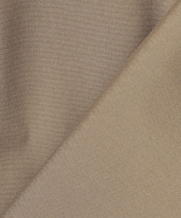 #Newans 【イージーケア】スカラップヘムチュニックブラウス カーキ系