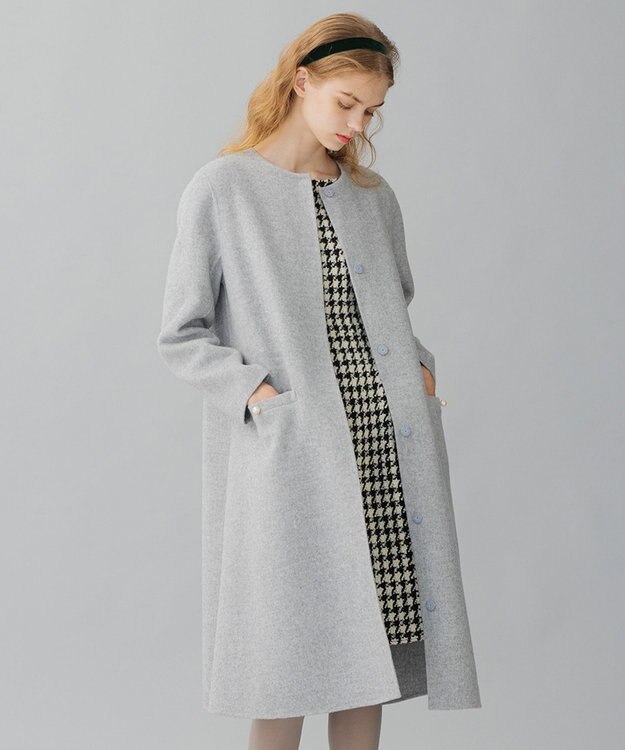 TOCCA MELLOW LIGHT コート ライトグレー系