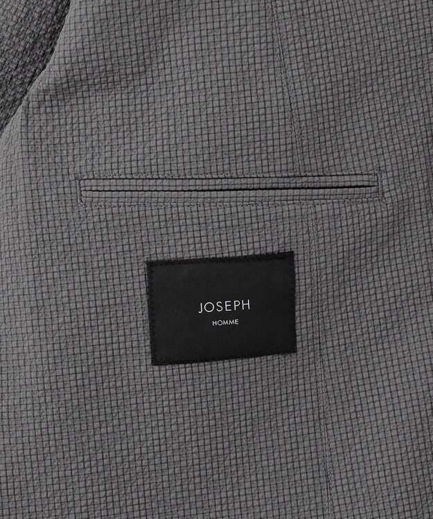 JOSEPH HOMME 【WEB・一部店舗限定】 エアーグリットサッカーストレッチ　ジャケット グレー系