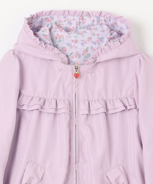 ANY KIDS 【チェリーベリーシリーズ】シャカシャカ リバーシ ブルゾン ラベンダー