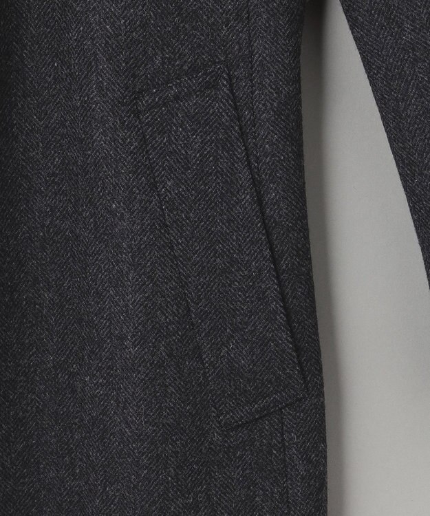 GOTAIRIKU ウールカシミヤビーバー_スタンドカラー グレー系8