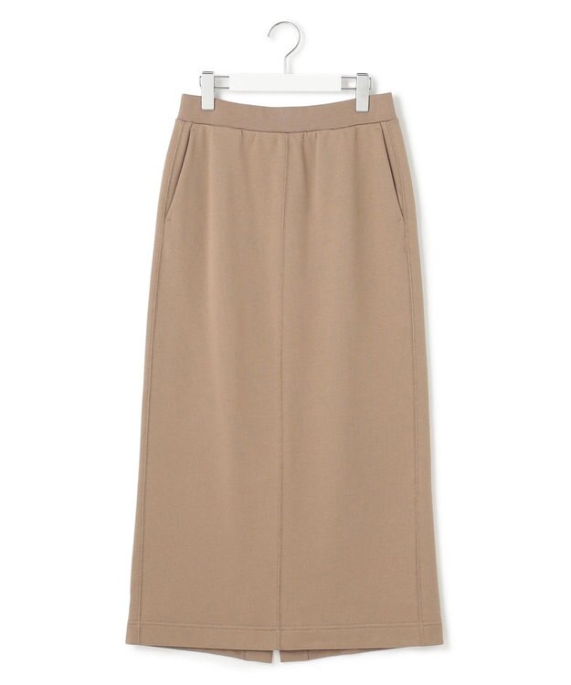 23区 【一部店舗限定/洗える】クリアコットンテリーセットアップ スカート ブラウン系