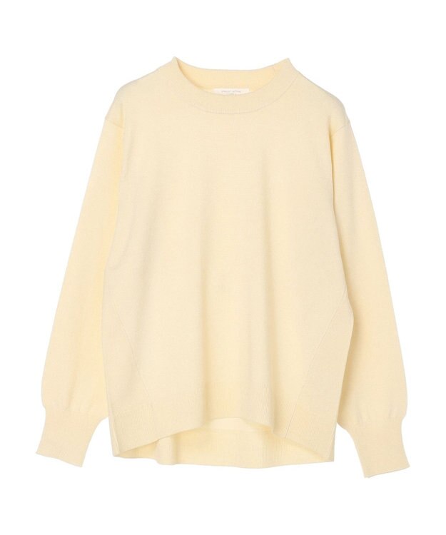 Green Parks アルガンオイル配合　クルーネックプルオーバー Ivory