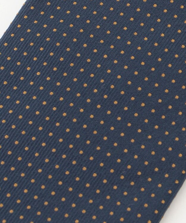 KASHIYAMA KASHIYAMAオリジナル【JAPAN MADE】ドットネクタイ オレンジ