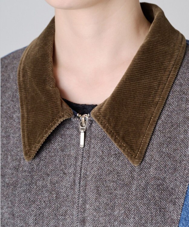 Ripo trenta anni P/W DENIM BLOUSON BROWN