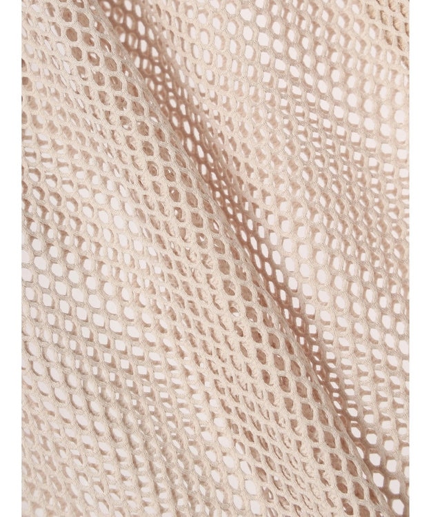 Green Parks ・ＥＬＥＮＣＡＲＥ　ＤＵＥ　２ｗａｙメッシュカーディガン Beige