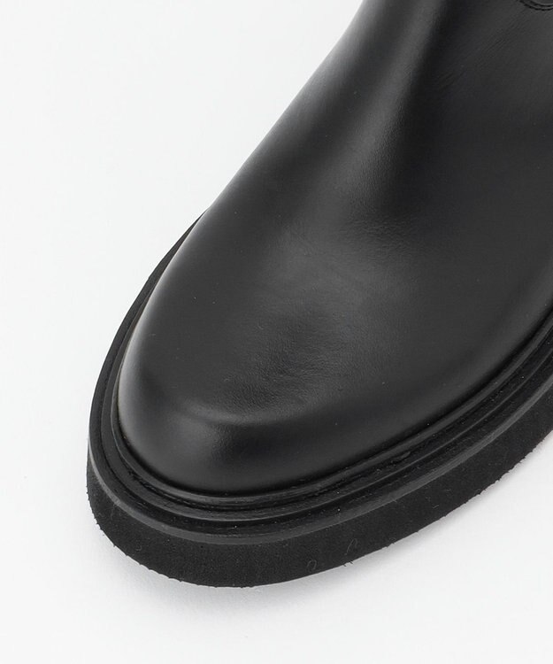 J.PRESS LADIES 【STELIO MALORI】レザー ロングブーツ ブラック系