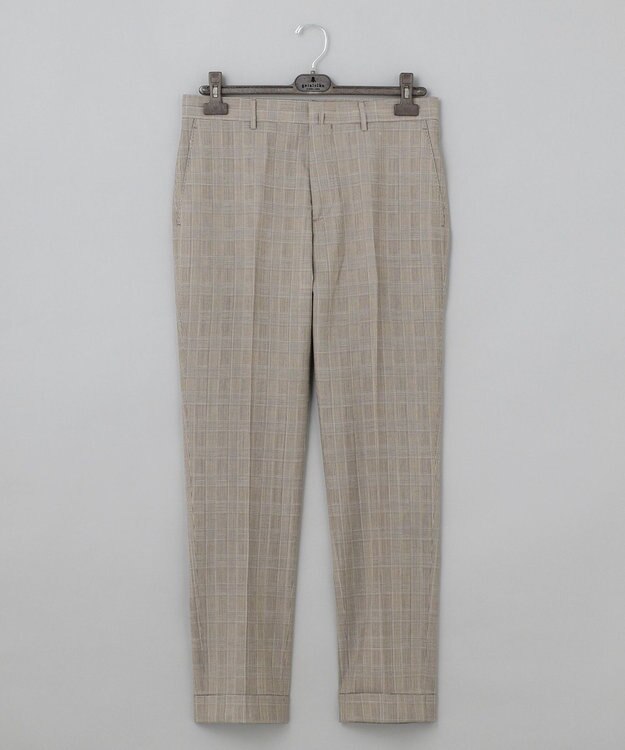 GOTAIRIKU 【AIRY MOVE / セットアップ対応】ウォッシャブルウールトロピカル セットアップパンツ ベージュ系4