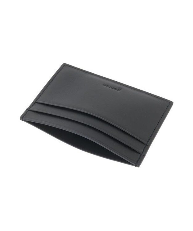 genten コンパト カードケース クロ