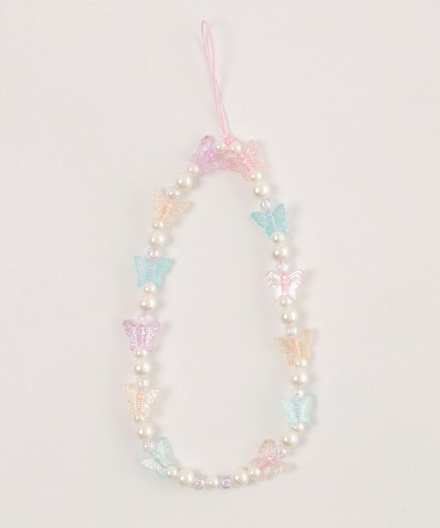 WEGO ビーズストラップキーホルダーJ 柄1