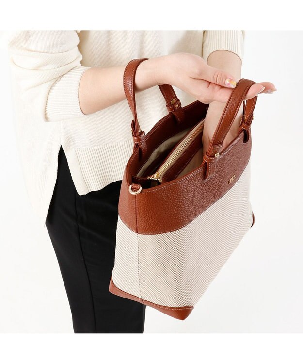 IBIZA フンシオナール　2WAYバッグ 濃茶