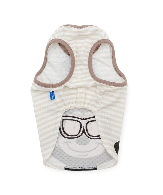 PET PARADISE ディズニー ミッキーマウス サングラス クール タンクトップ 小型犬 ベージュ