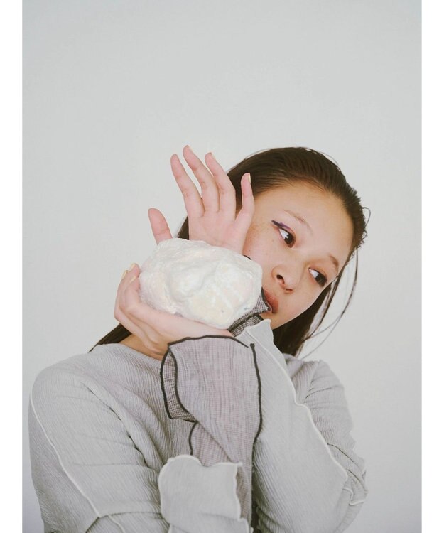 Green Parks ＫＢＦ　シャーリングロンＴＥＥ Gray Beige