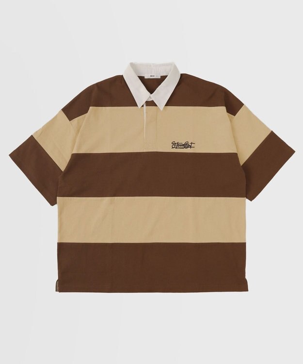 WEGO 【ユニセックス着用ITEM/MLサイズ展開】ヘビーウェイトラガーシャツ ブラウン