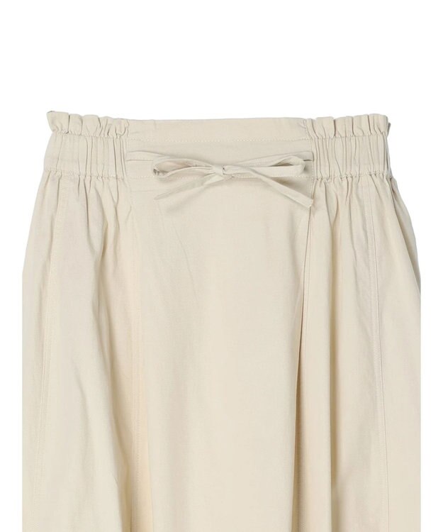 Green Parks Ｉ　デニムハギロングスカートII Ivory