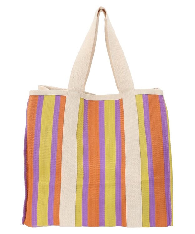 Green Parks ・ストライプカラートート Orange