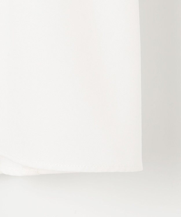 自由区 S 【洗える】コットンティアード ブラウス オフ