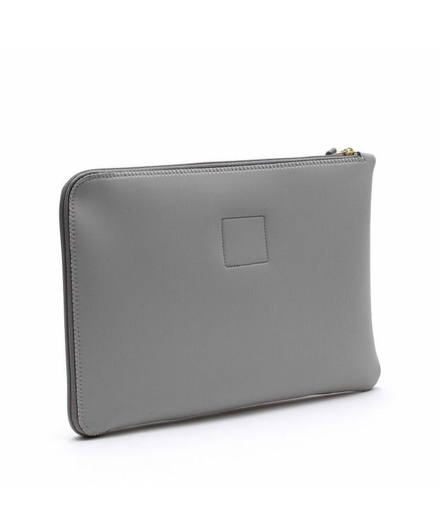 A.D.M.J. 【魔法の様に軽い】マジックライト/コード刺しゅうフラットポーチ2セット(S・LL) GR/MA