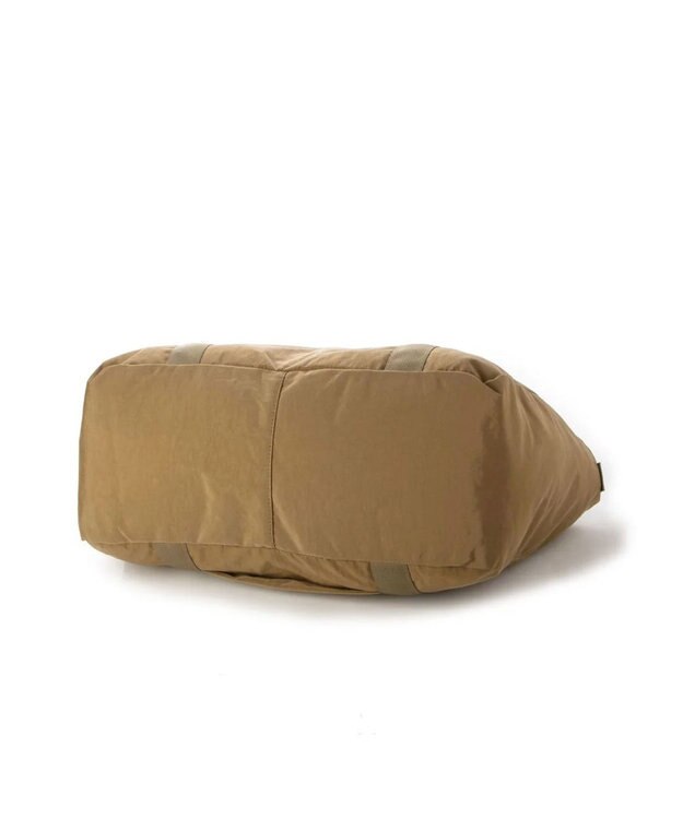 UNBILLION cachecache パッカブルナイロンボストンバッグ ベージュ