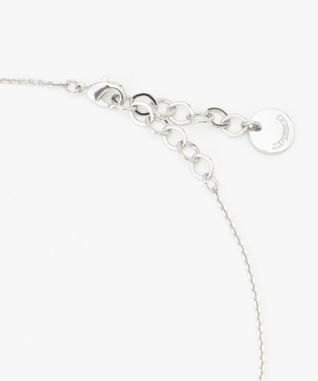 J.PRESS LADIES コロンパール ネックレス シルバー系