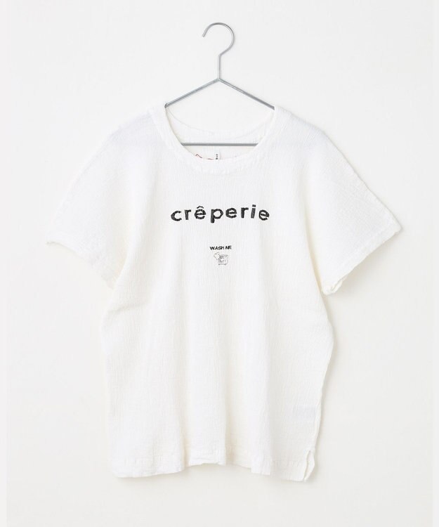 crêprie tsumori chisato creperie DOLMAN SLEEVES T-SHIRT クレプリ ドルマンスリーブTシャツ WHITE