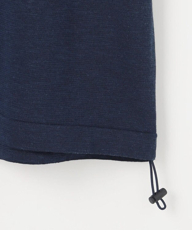 JOSEPH ABBOUD MOUNTAIN 【サステイナブル】オーガニックコットンアセテート ニットＴシャツ ネイビー系