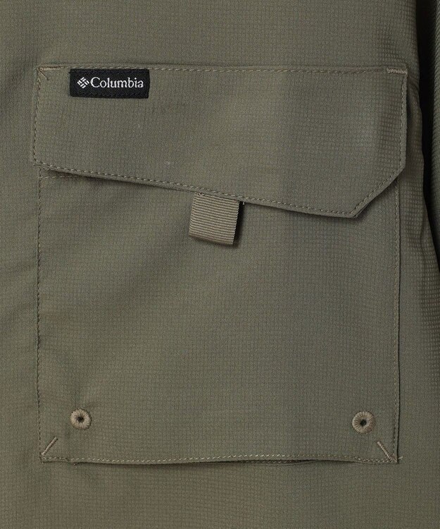 Columbia Columbia/ シルバーリッジユーティリティIIロングスリーブシャツ /コロンビア Stone Green