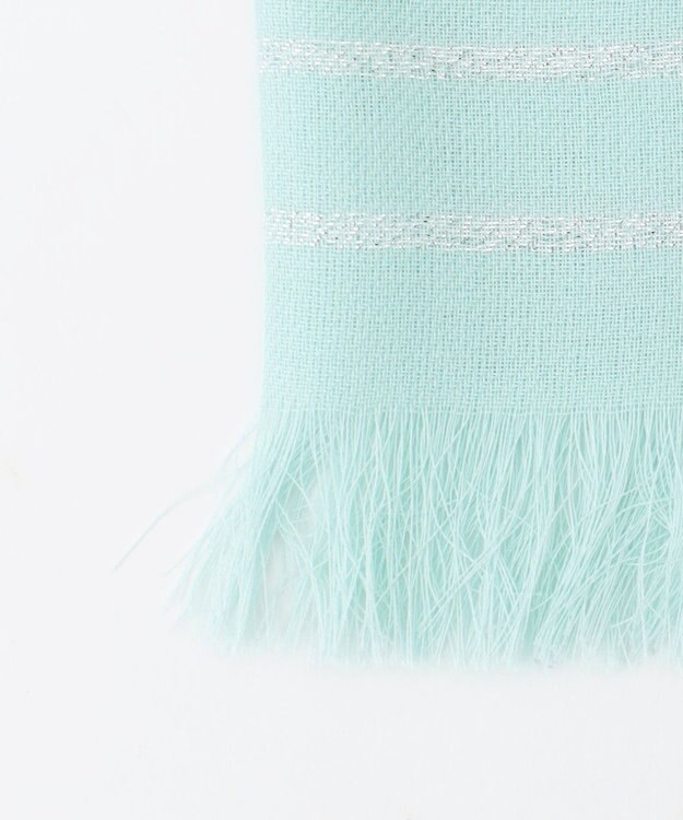 J.PRESS LADIES rame ソリッドストール ライトグリーン系