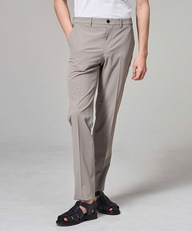 JOSEPH HOMME 【新素材】【後ろウエストゴム仕様】アクアシールドストレッチ    テーパードパンツ / CITY EAS ベージュ系