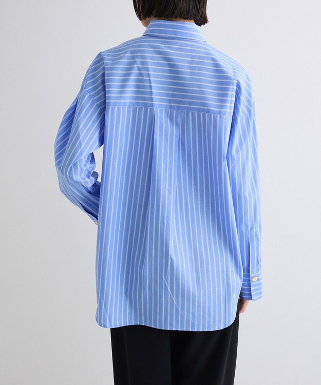 Green Parks ボウタイシャツ Stripe